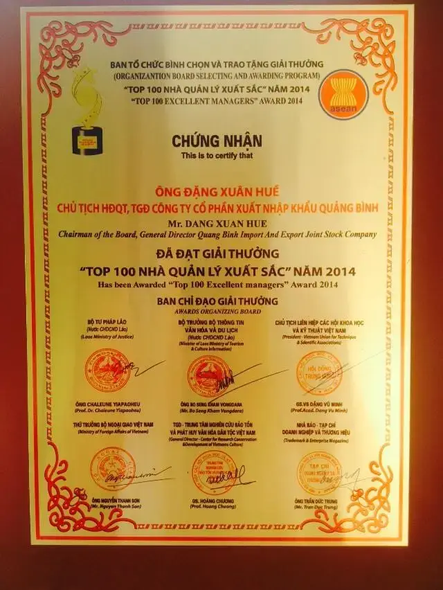 Top 100 nhà quản lý xuất sắc khối ASEAN